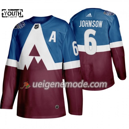 Kinder Eishockey Colorado Avalanche Trikot Erik Johnson 6 Adidas 2020 Stadium Series Authentic